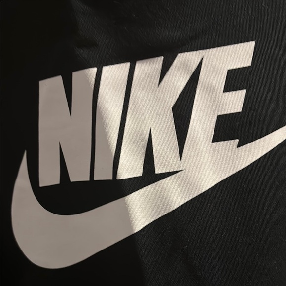 🦸♂️Big & Tall -Nike Black Sweater with Signature Swoosh - Picture 3 of 4